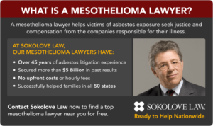 mesothelioma lawyer asbestos cancer lawsuit