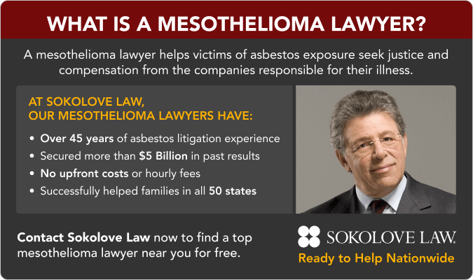 mesothelioma lawyer asbestos cancer lawsuit