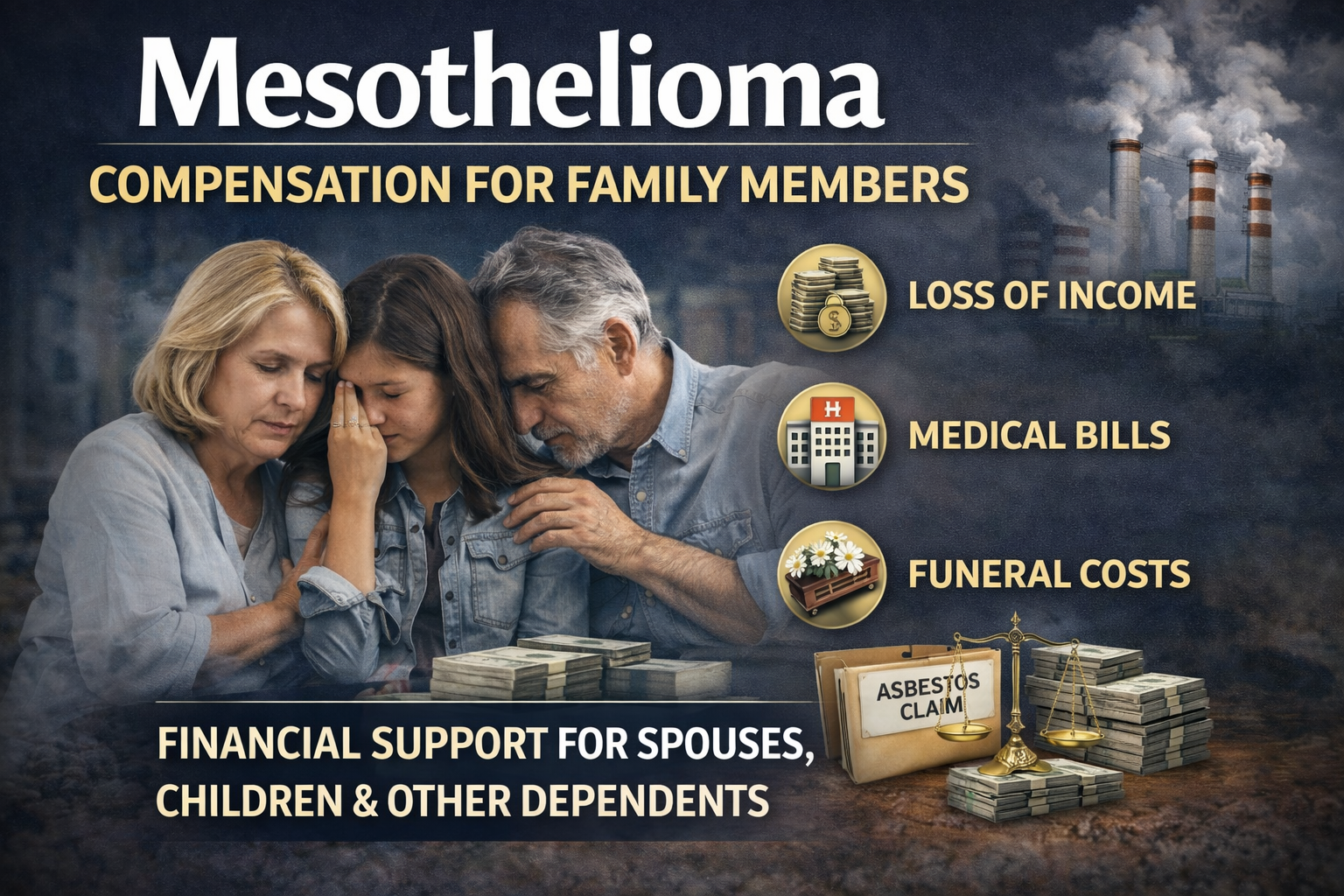 Mesothelioma compensation for family members