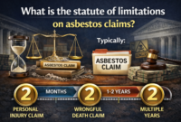 What is the statute of limitations on asbestos claims