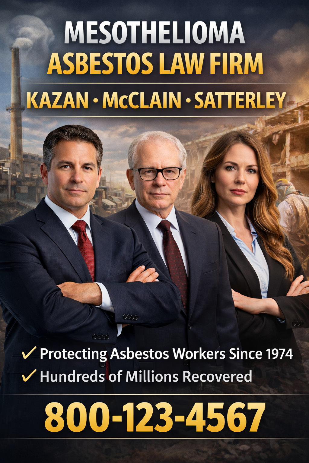 Mesothelioma, Asbestos Law Firm - Kazan, McClain, Satterley
